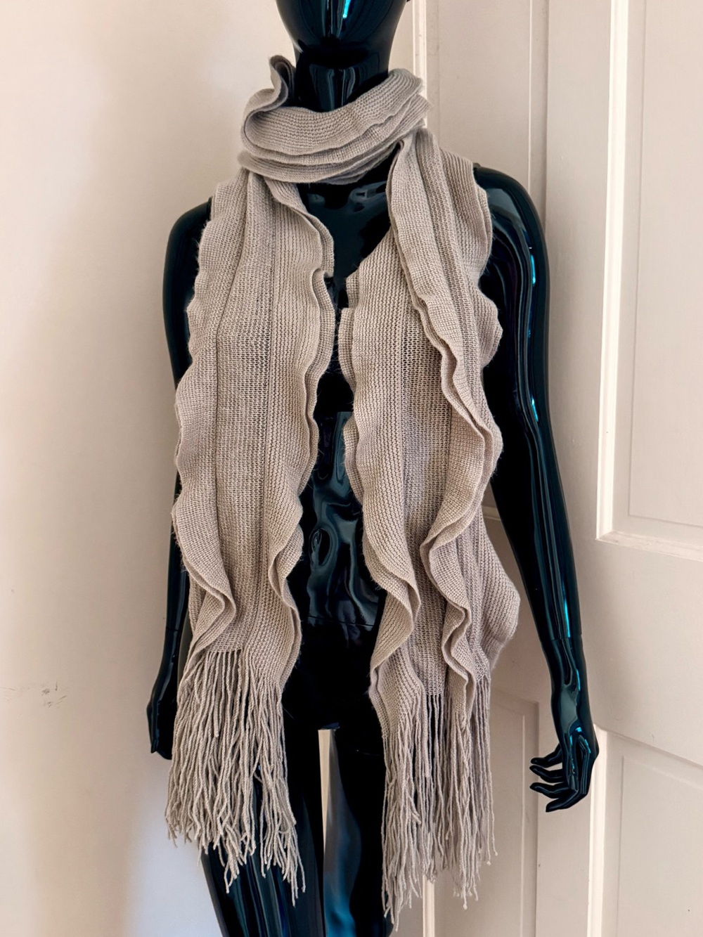 Renee's NYC accessories fringe scarf